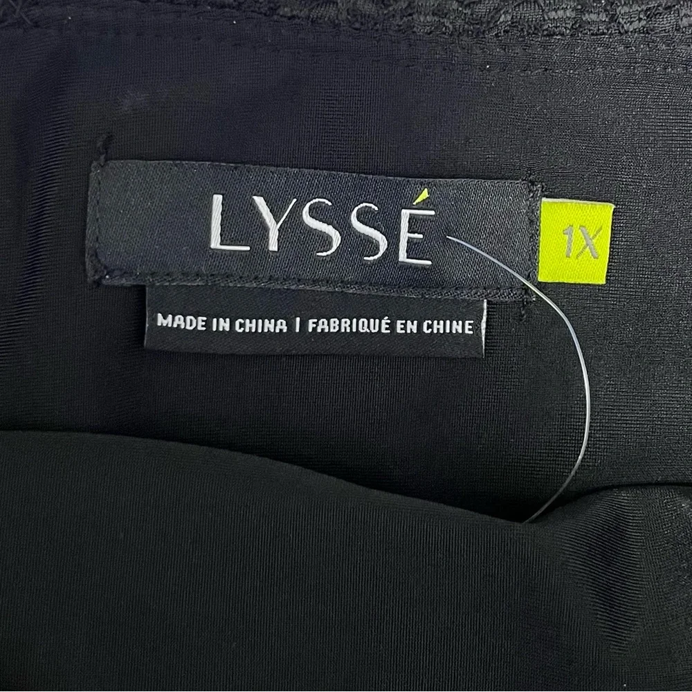 Lyssé Lace Stretch Mini Skirt Black Size 1X (18 - 20) - Picture 4 of 10
